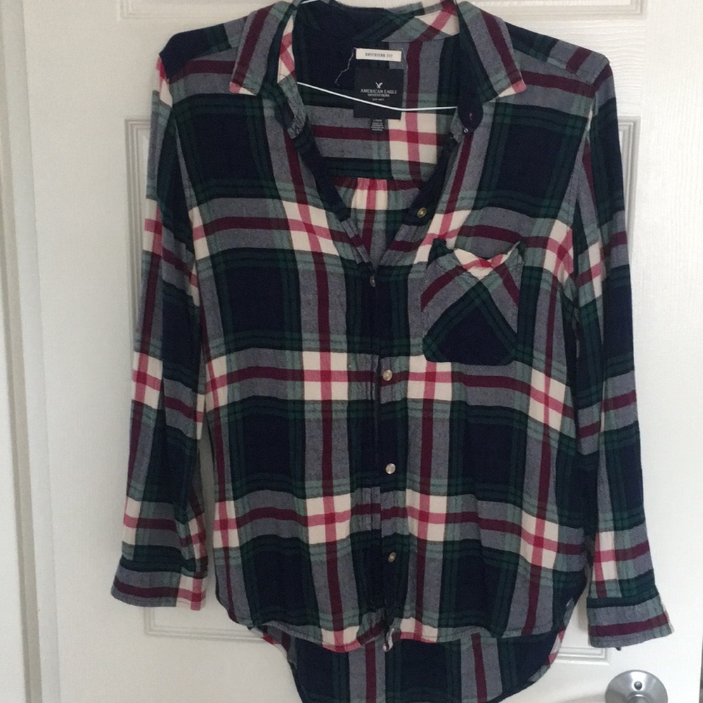 American Eagle Boyfriend Fit Flannel